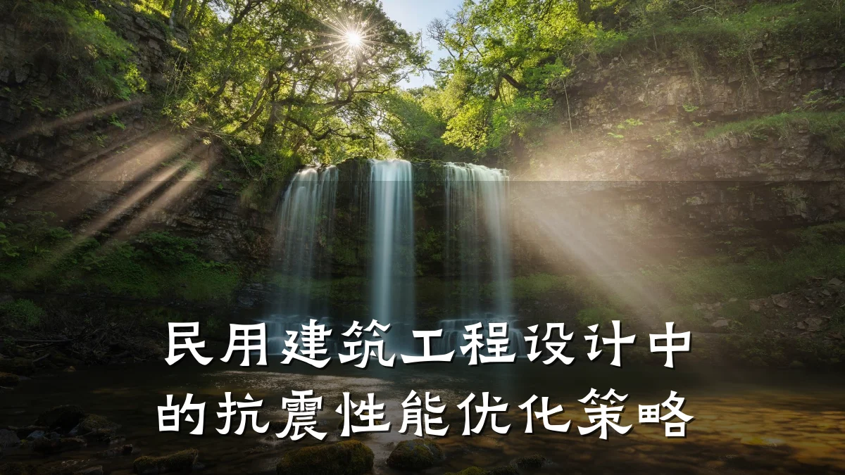 民用建筑工程设计中的抗震性能优化策略