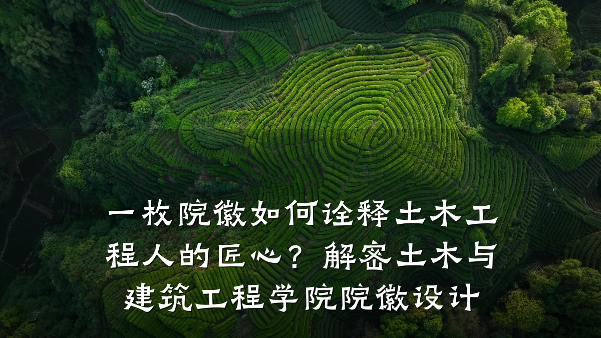 一枚院徽如何诠释土木工程人的匠心？解密土木与建筑工程学院院徽设计