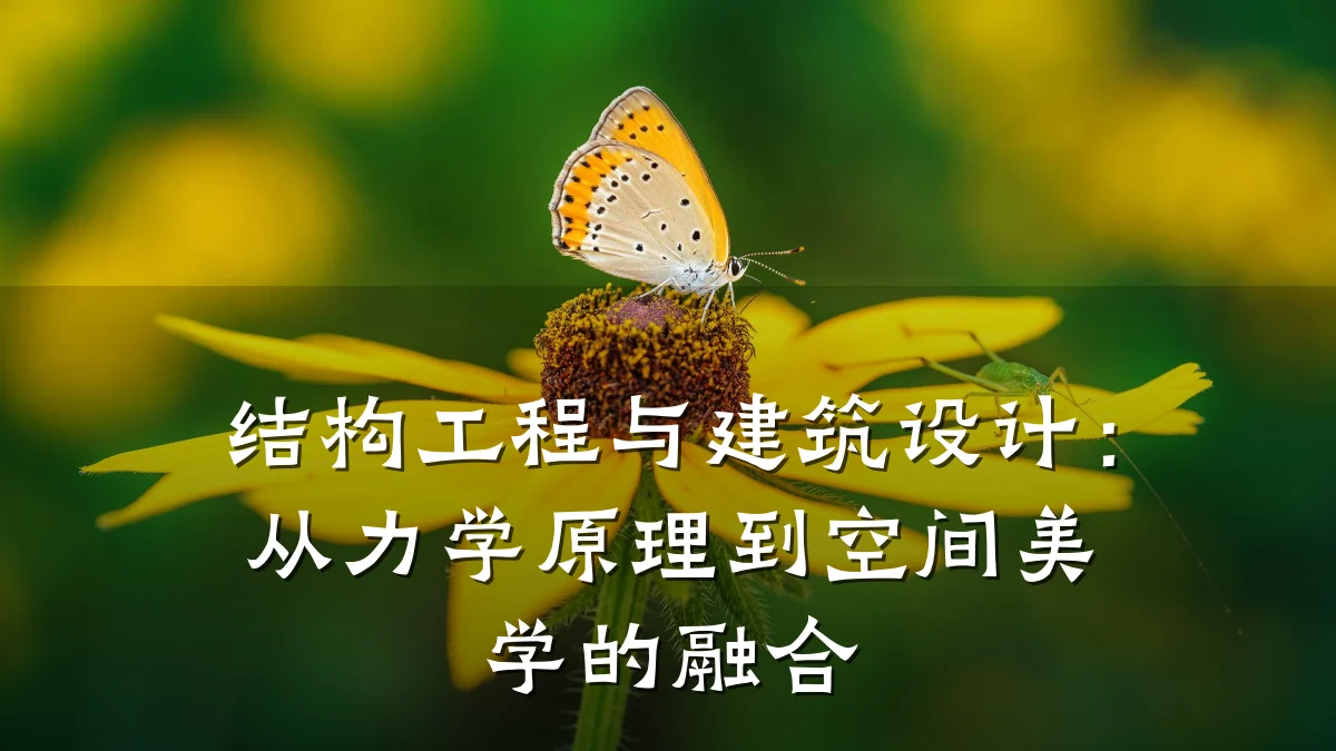 结构工程与建筑设计：从力学原理到空间美学的融合