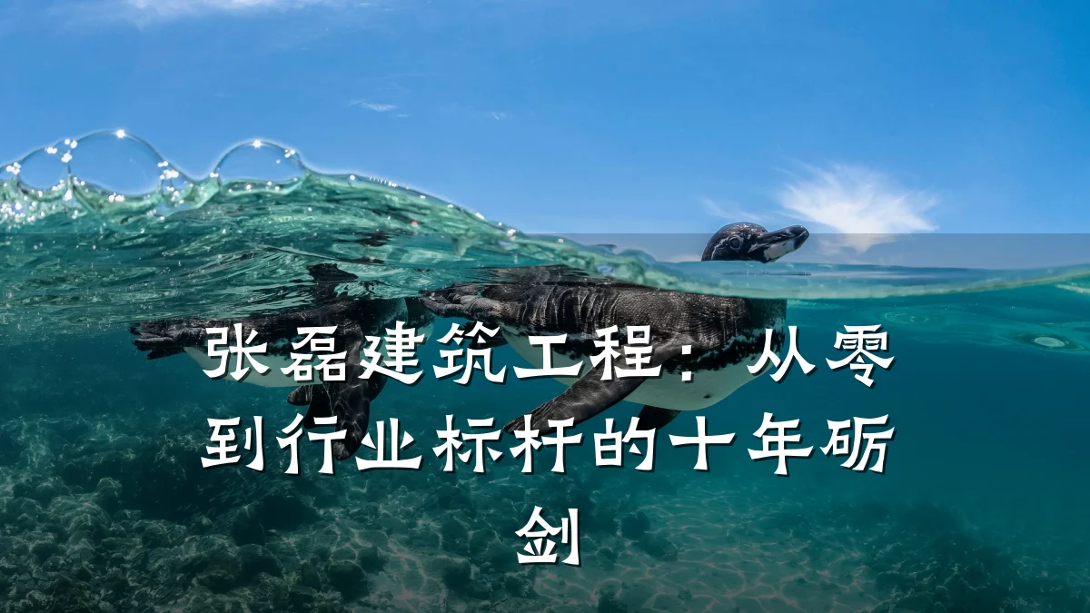 张磊建筑工程：从零到行业标杆的十年砺剑