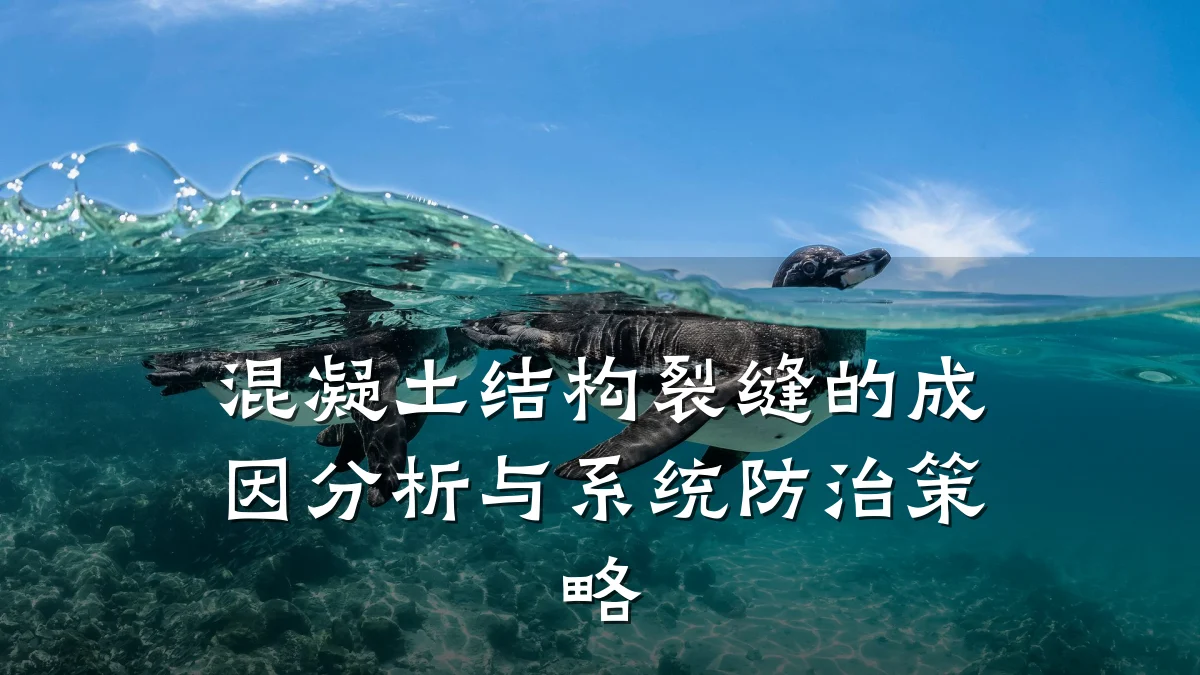 混凝土结构裂缝的成因分析与系统防治策略