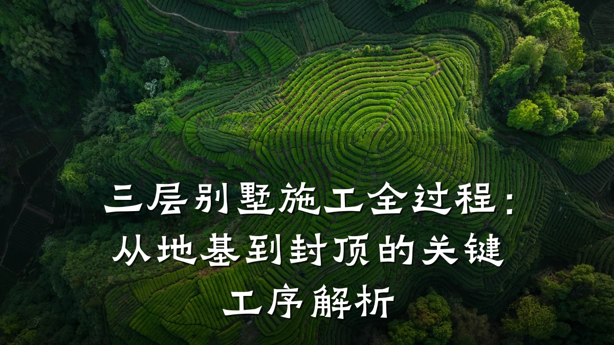 三层别墅施工全过程：从地基到封顶的关键工序解析