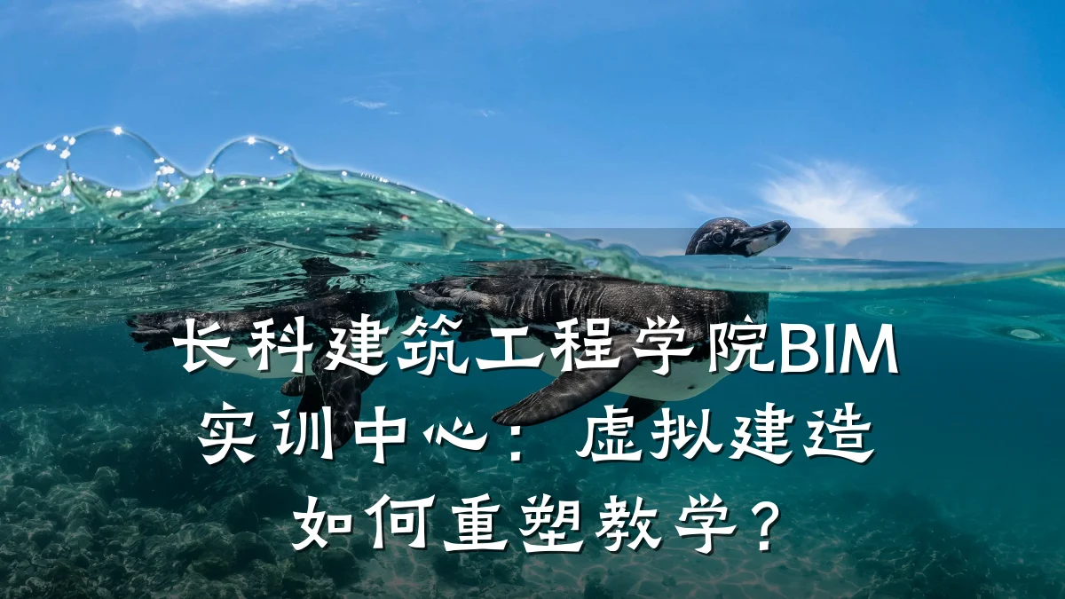 长科建筑工程学院BIM实训中心：虚拟建造如何重塑教学？