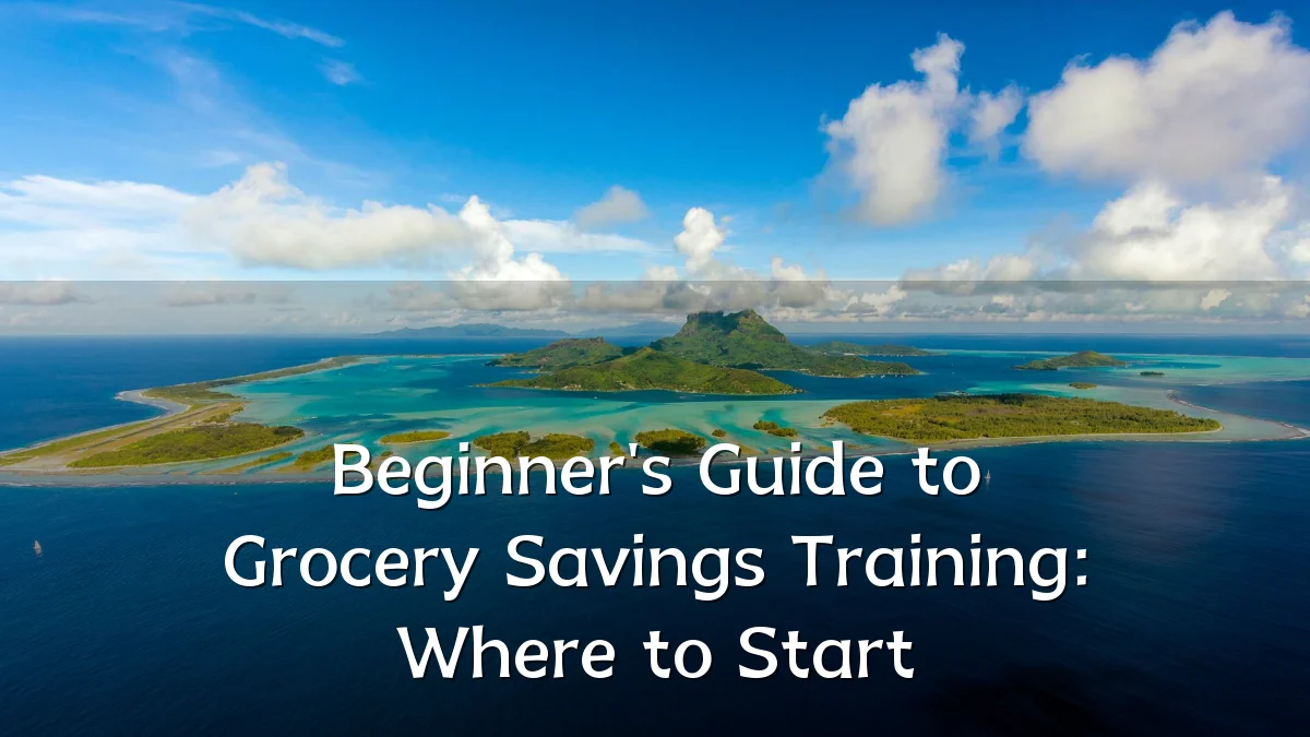 Beginner's Guide to Grocery Savings Training: Where to Start