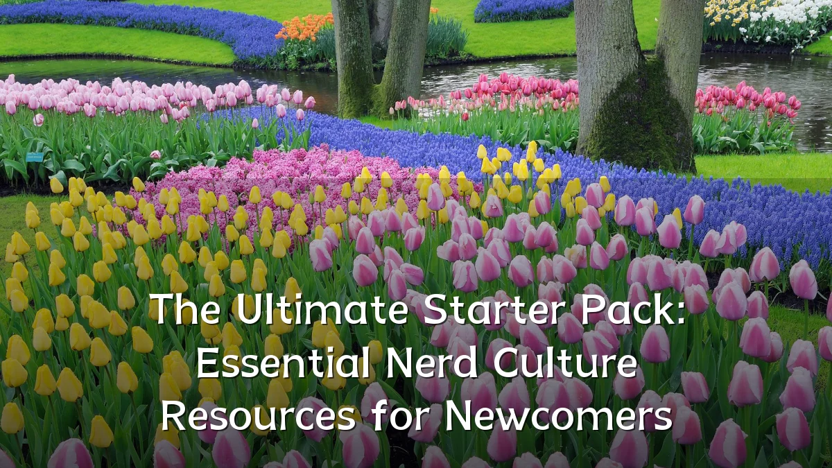 The Ultimate Starter Pack: Essential Nerd Culture Resources for Newcomers