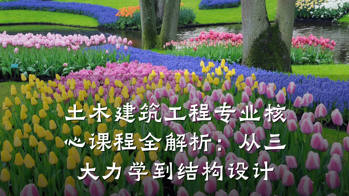 土木建筑工程专业核心课程全解析：从三大力学到结构设计