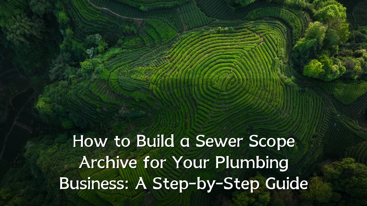 How to Build a Sewer Scope Archive for Your Plumbing Business: A Step-by-Step Guide